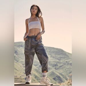 Free People Gray Track Pants